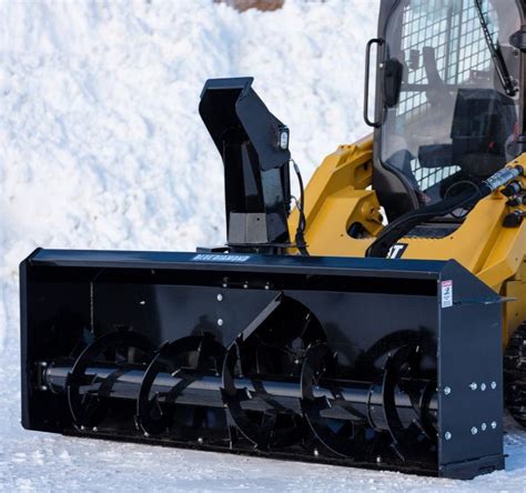 skid steer buffalo blower|best skid steer snow blower.